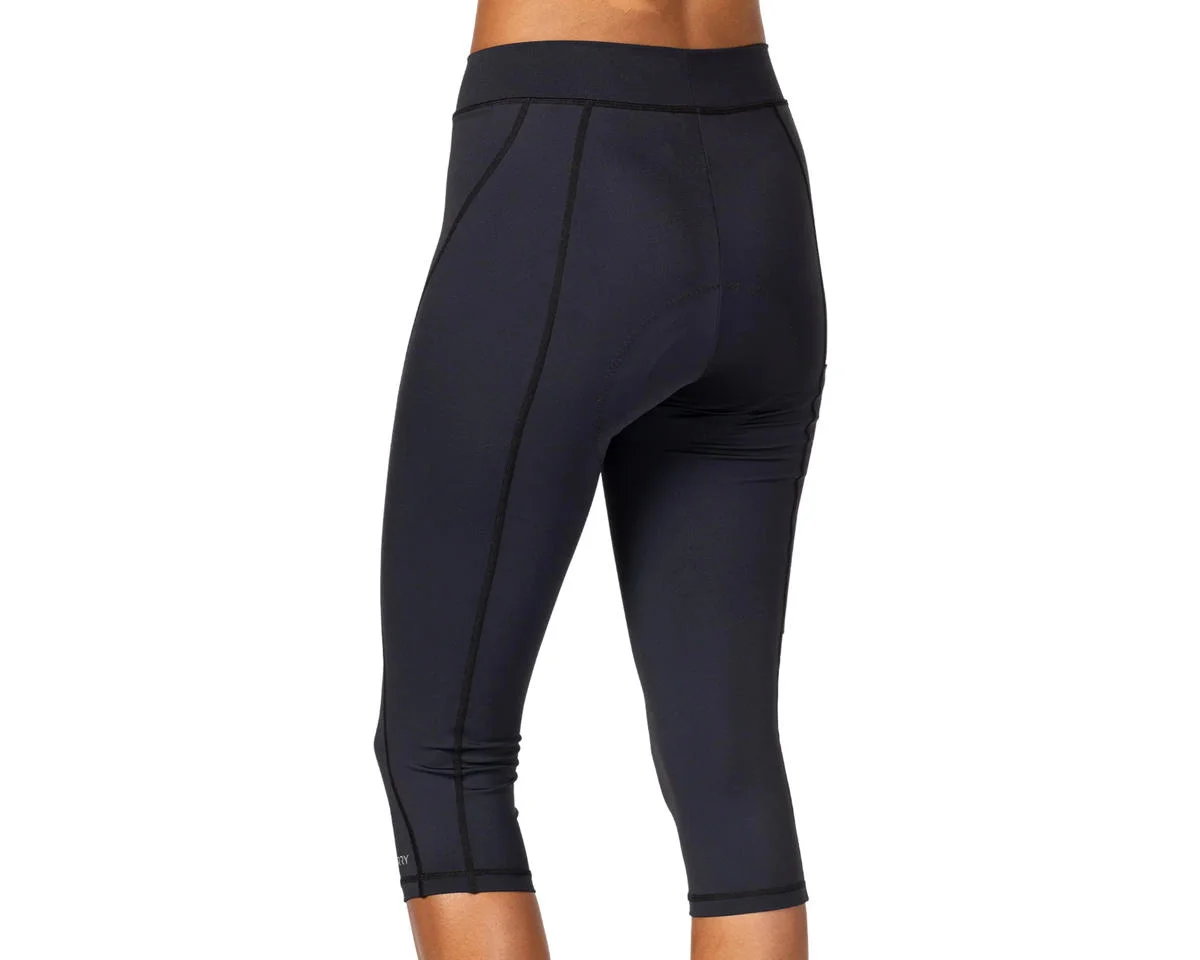 Terry Stash Capri (Black) (L) (w/ Chamois) - view 2